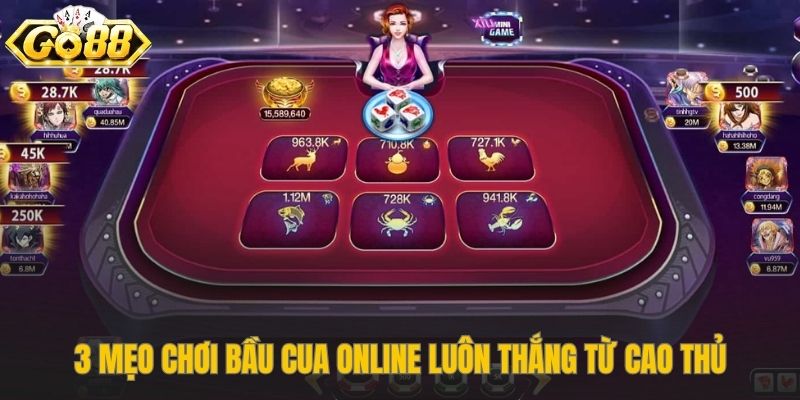 Kinh nghiệm thực chiến giúp cải thiện tỷ lệ thắng bầu cua