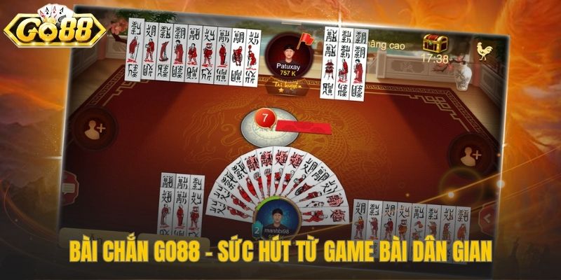 Bài chắn Go88 thu hút nhờ chiều sâu chiến thuật thay vì may rủi