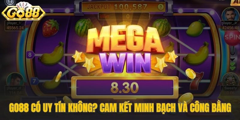 Nổ hũ Go88 minh bạch nhờ công nghệ RNG đã qua kiểm định