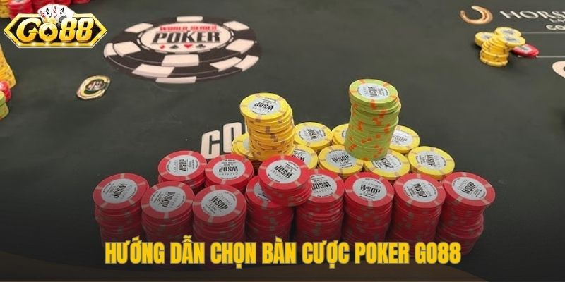 Chọn bàn chơi chiến lược dựa trên kỹ năng và số vốn