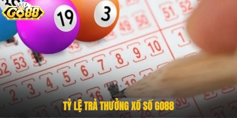 Tỷ lệ thưởng 1 ăn 99 vượt trội của xổ số Go88